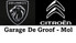 Logo Peugeot-Citroën De Groof